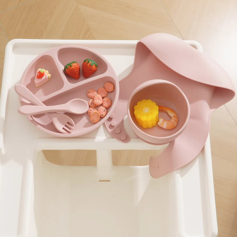 Kit de Alimentação de Silicone para Bebês