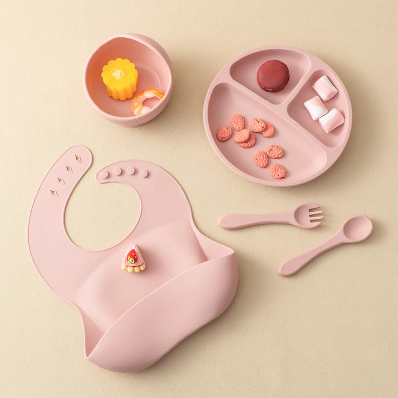 Kit de Alimentação de Silicone para Bebês